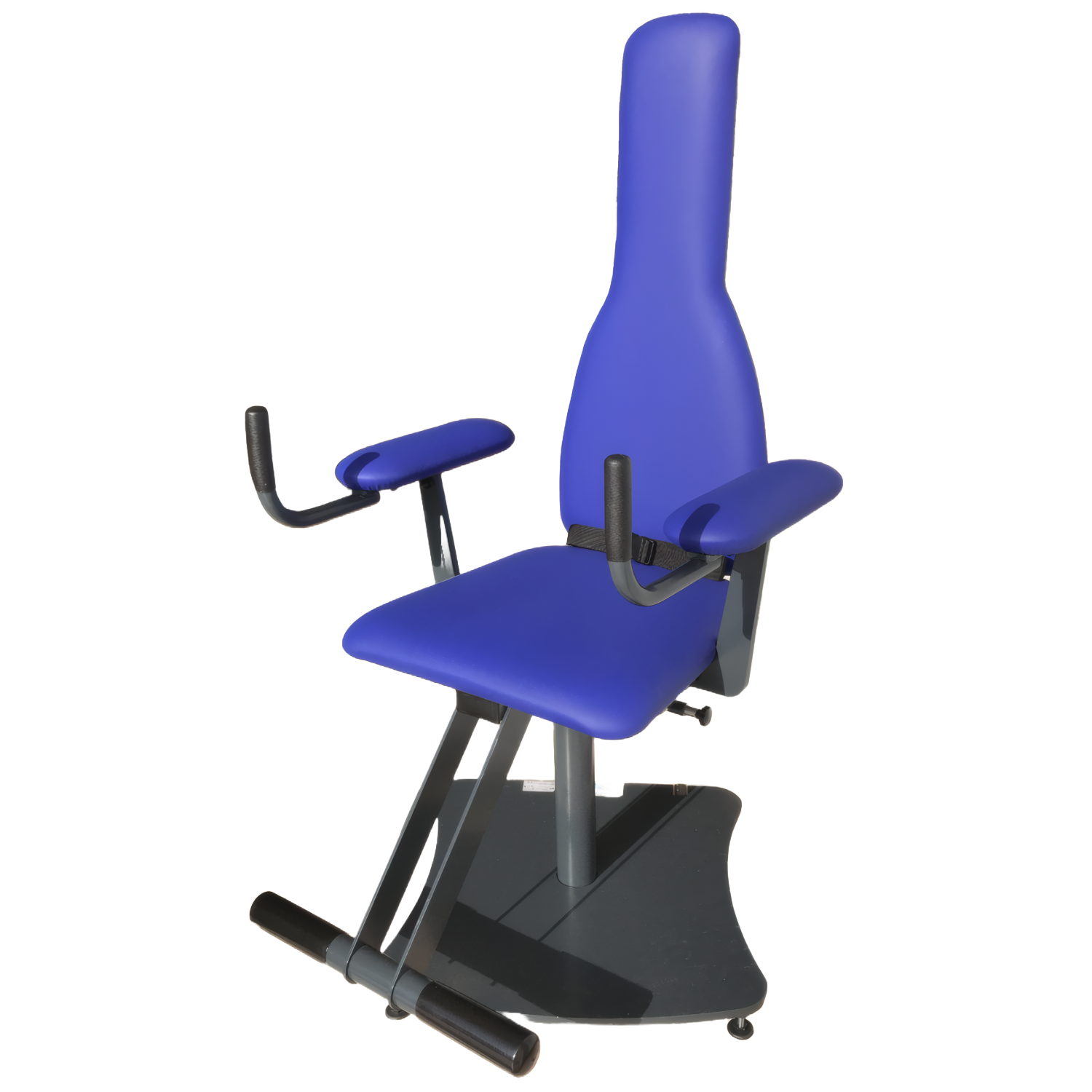Fauteuil rotatoire pour la stimulation contrôlée des canaux semi-circulaires en rééducation vestibulaire